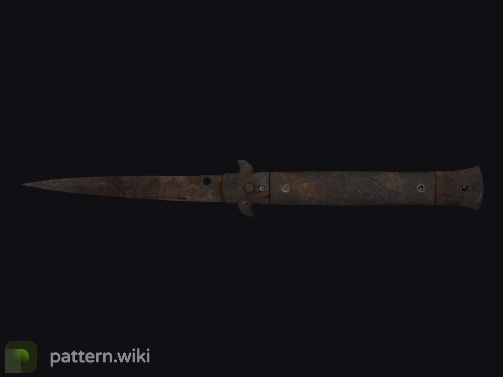 Stiletto Knife Rust Coat seed 882