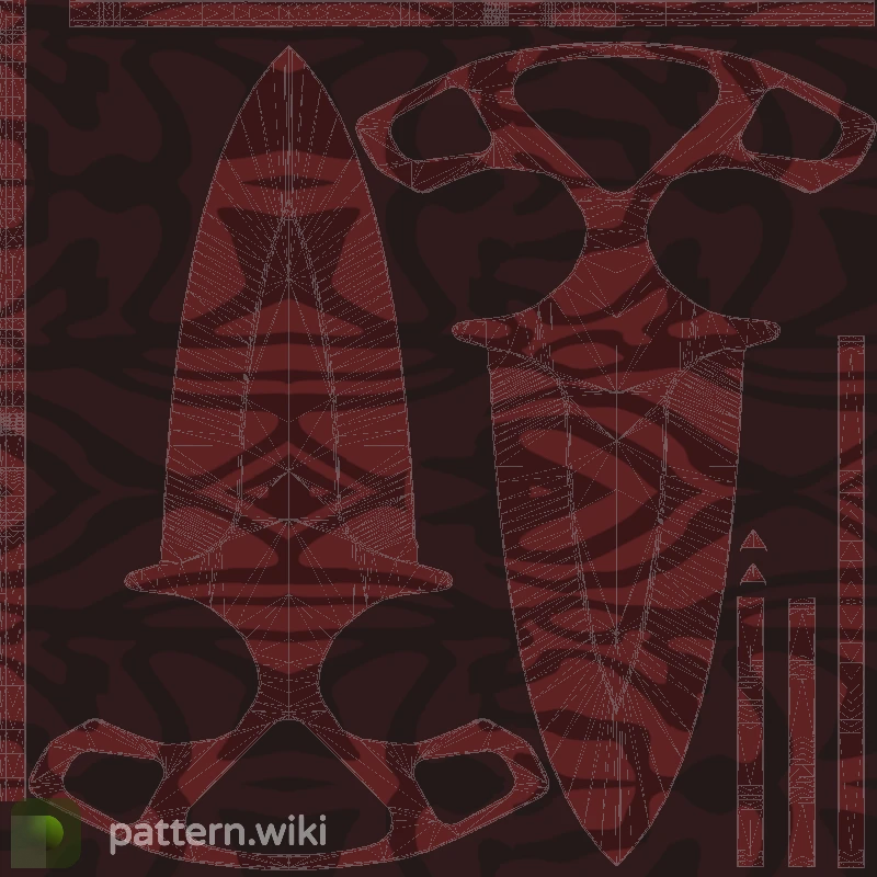 Shadow Daggers Slaughter seed 220 pattern template