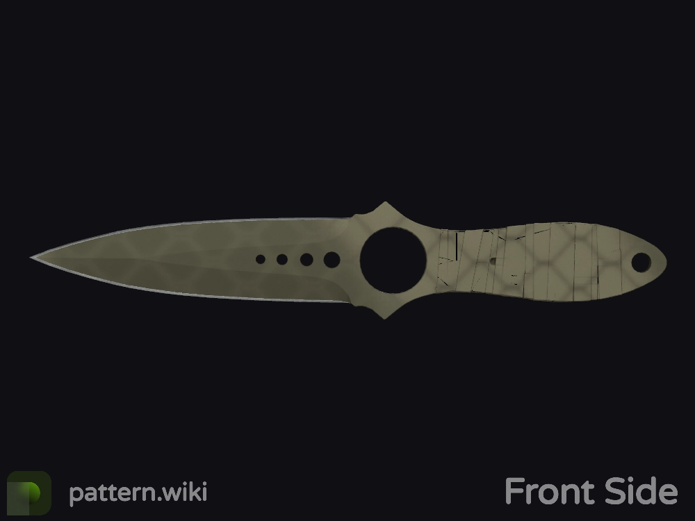 Skeleton Knife Safari Mesh seed 156