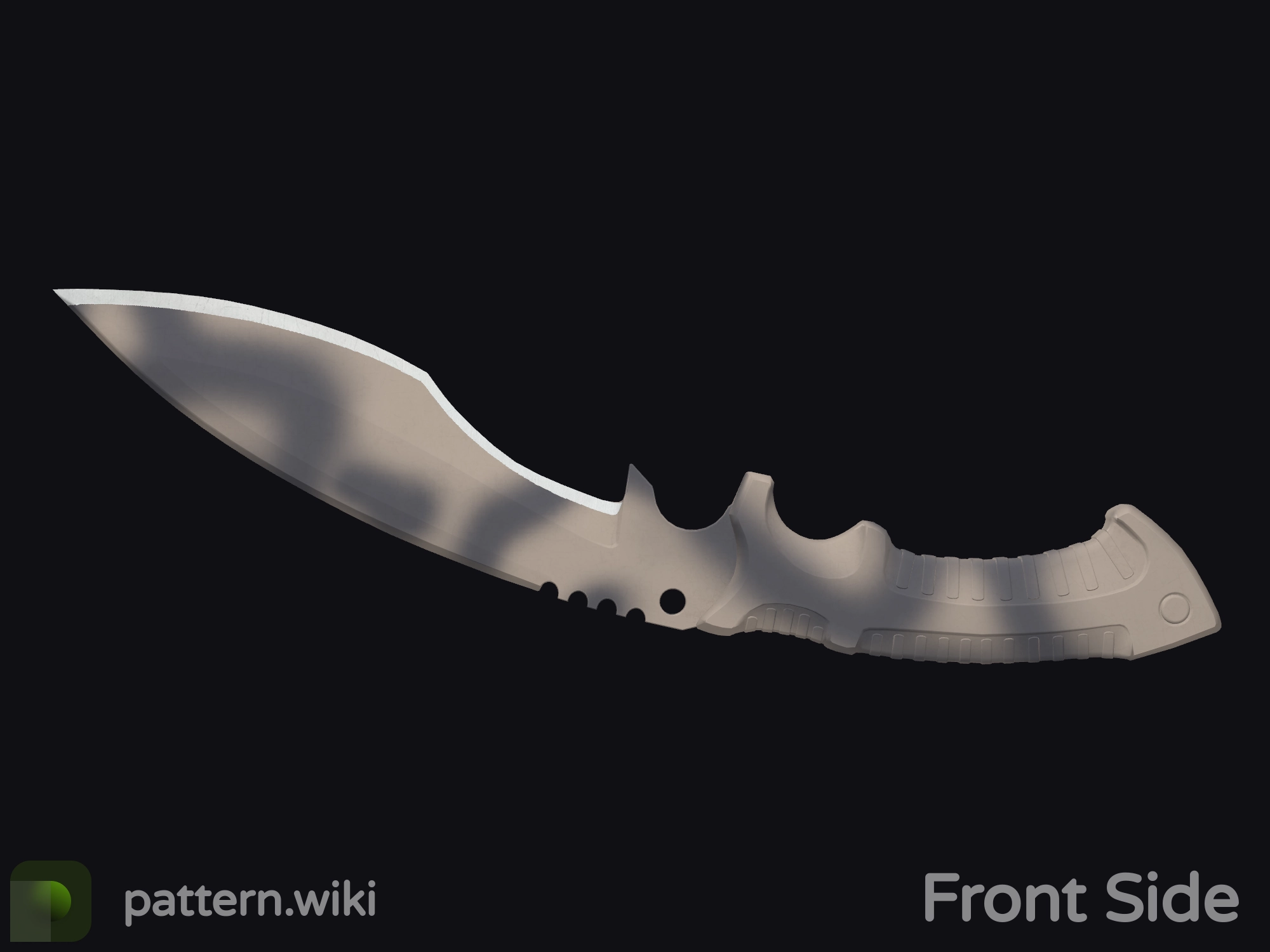 Kukri Knife Scorched seed 132