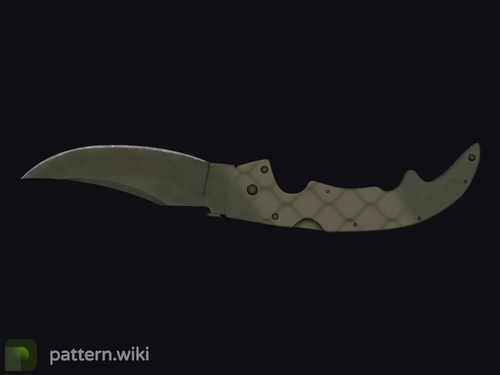 Falchion Knife Safari Mesh seed 466