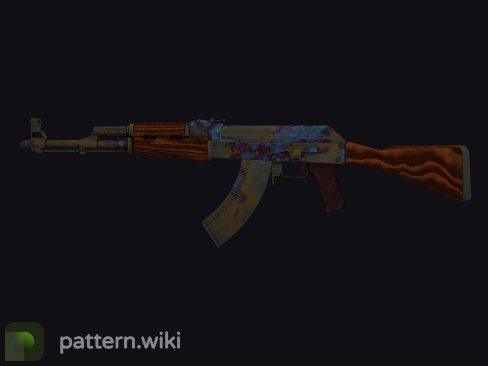 AK-47 Case Hardened Seed 66 - pattern.wiki