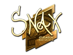 Sticker Snax (Gold) | Boston 2018 preview