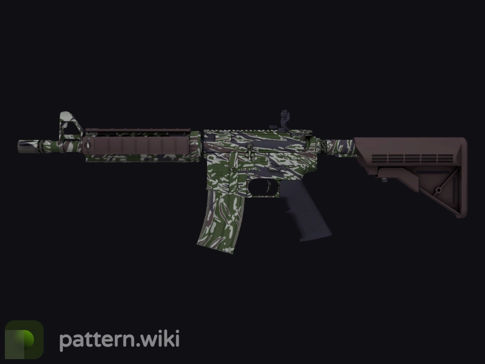 M4A4 Jungle Tiger seed 137