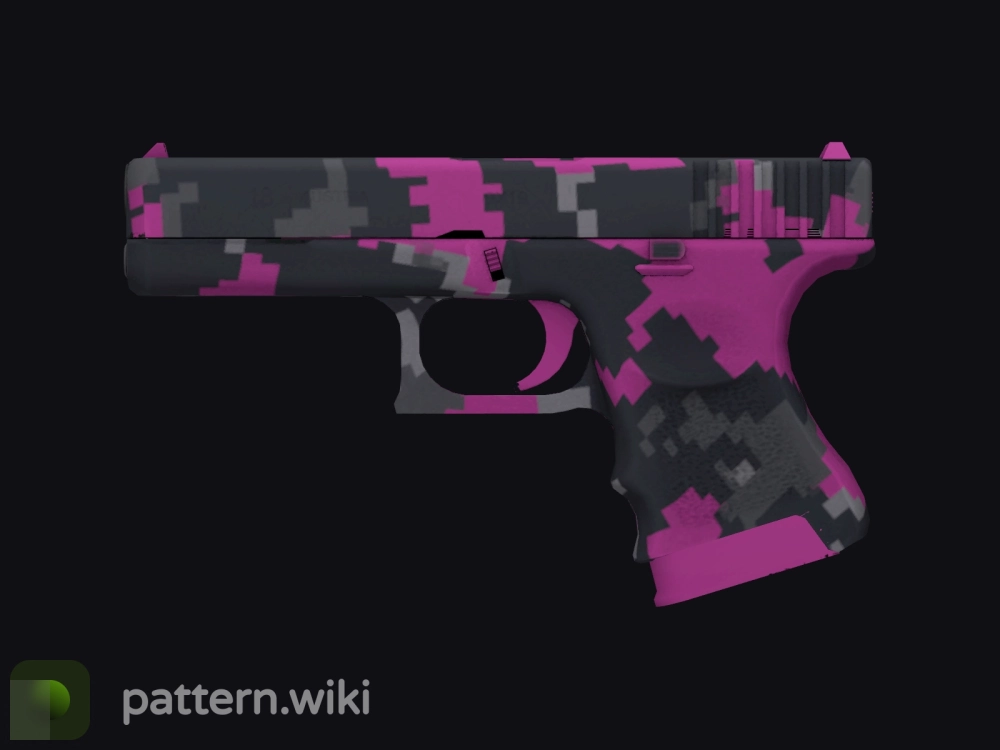 Glock-18 Pink DDPAT seed 991