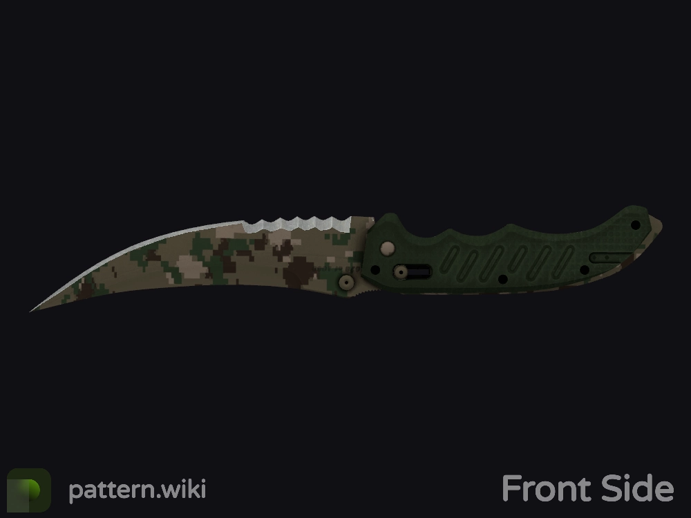 Flip Knife Forest DDPAT seed 732