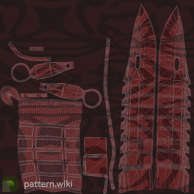 M9 Bayonet Slaughter seed 832 pattern template