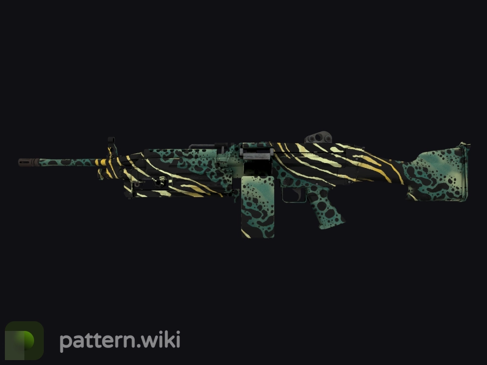 M249 Emerald Poison Dart seed 198