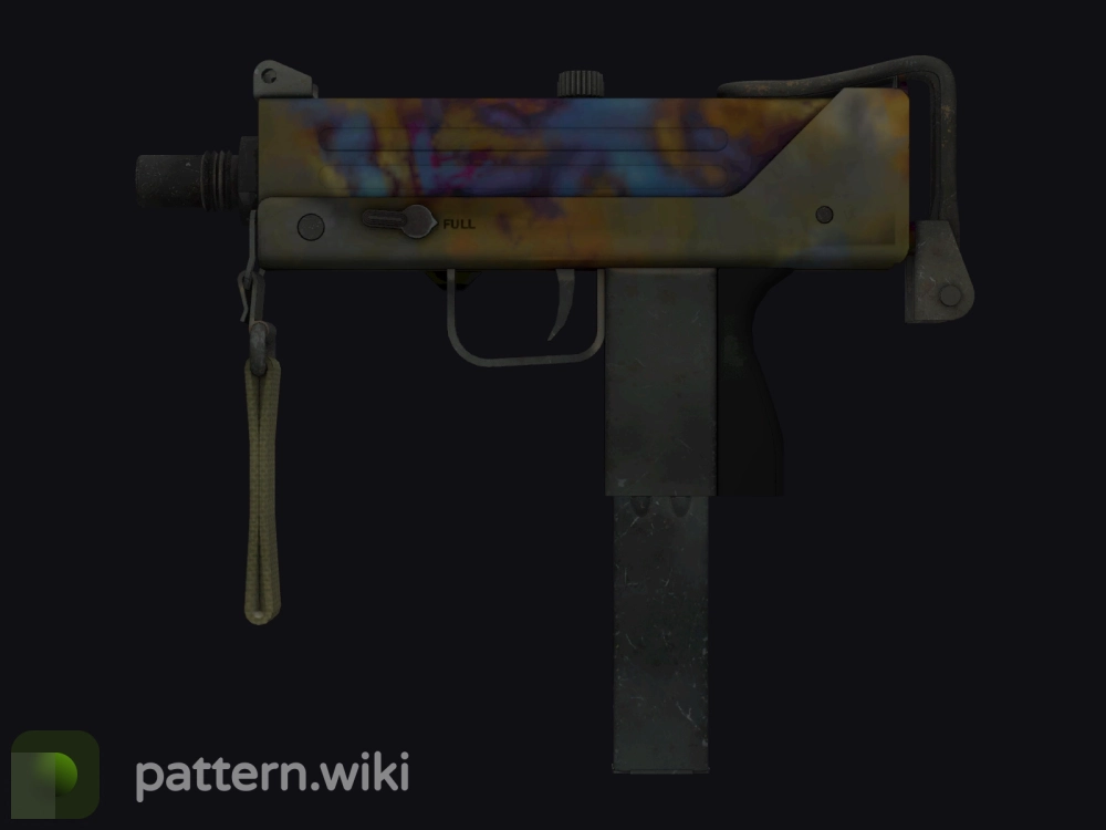 MAC-10 Case Hardened seed 167