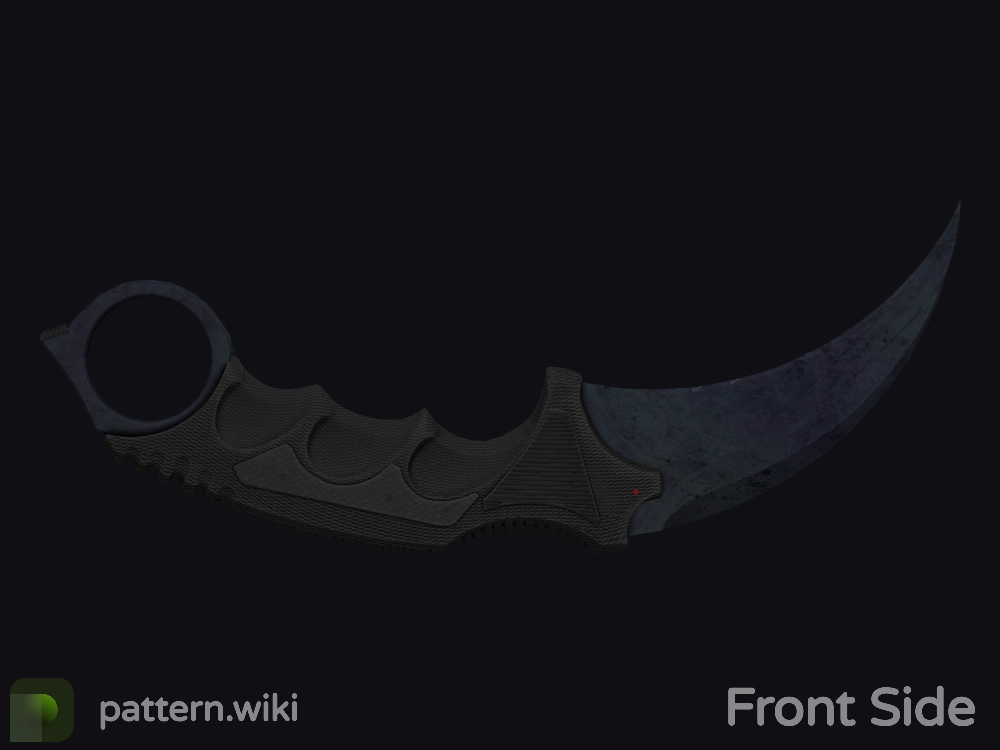 Karambit Blue Steel seed 718