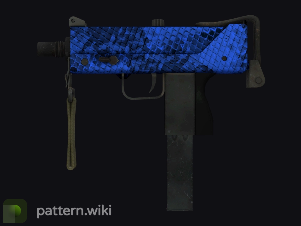 MAC-10 Lapis Gator seed 271