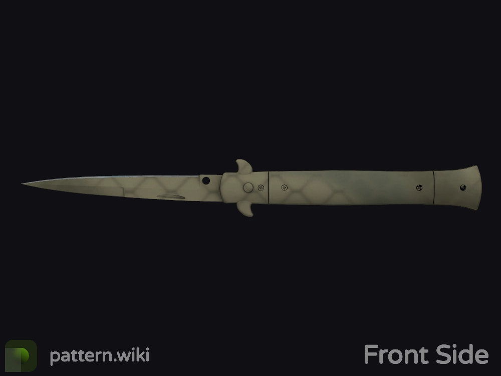 Stiletto Knife Safari Mesh seed 697