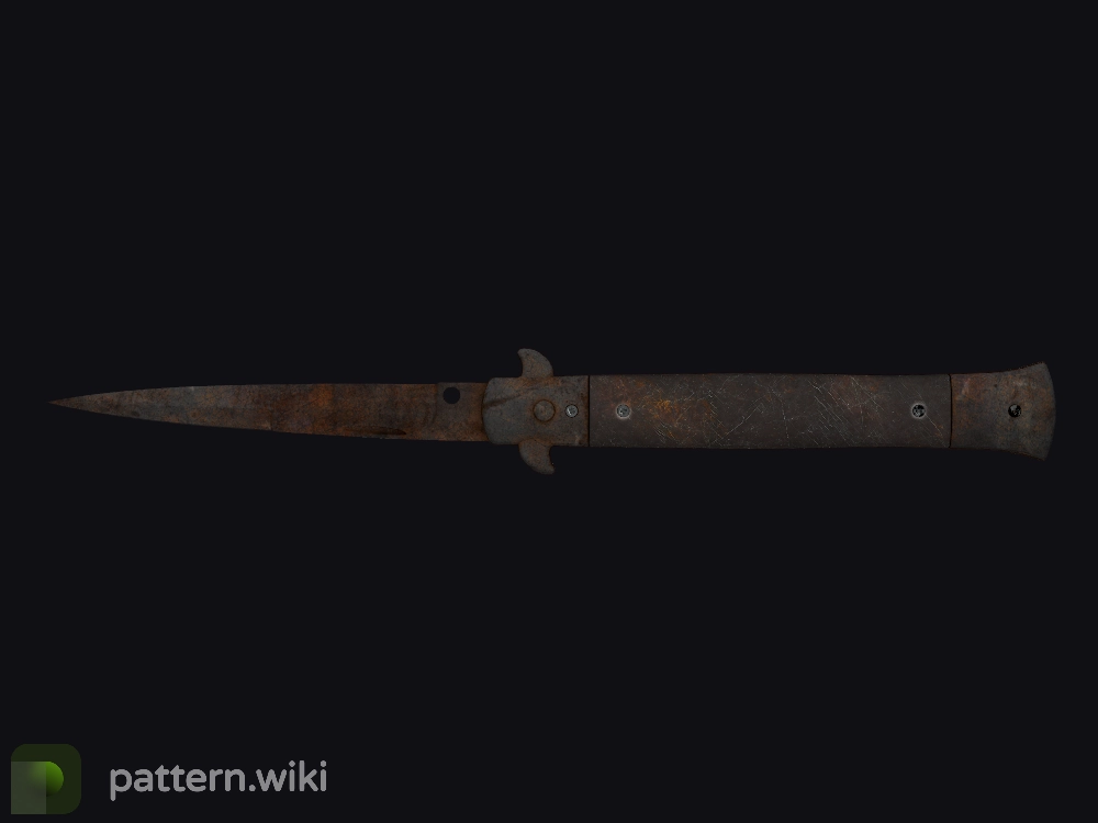 Stiletto Knife Rust Coat seed 726