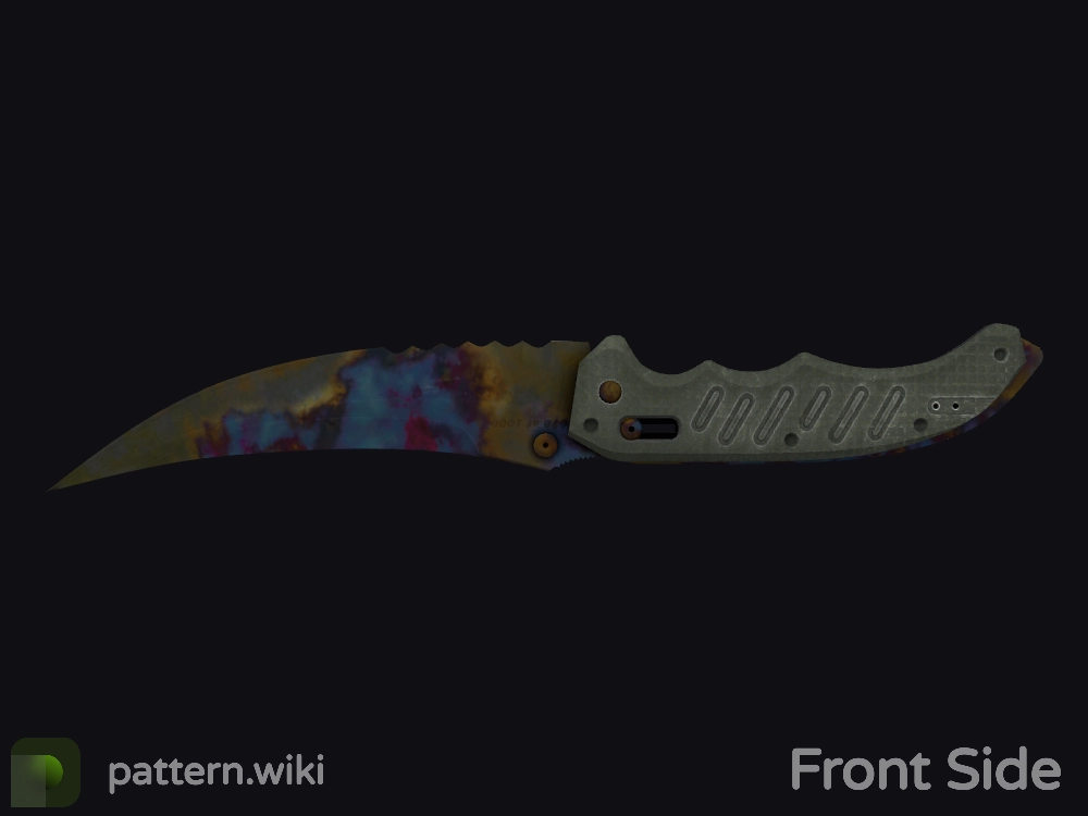 Flip Knife Case Hardened seed 140