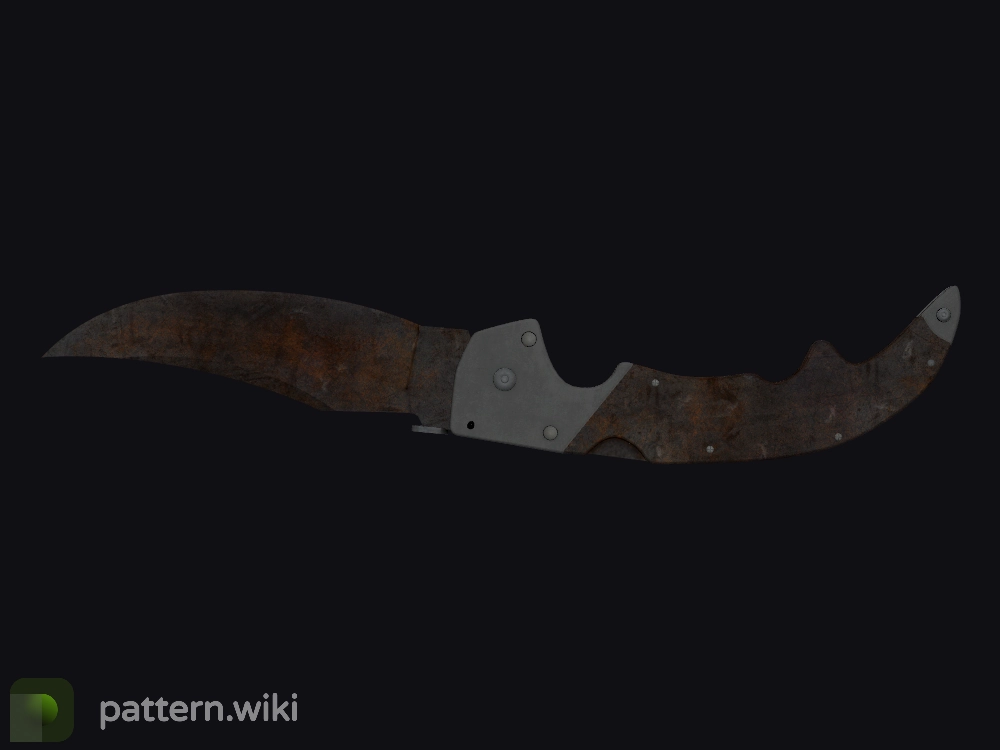 Falchion Knife Rust Coat seed 169