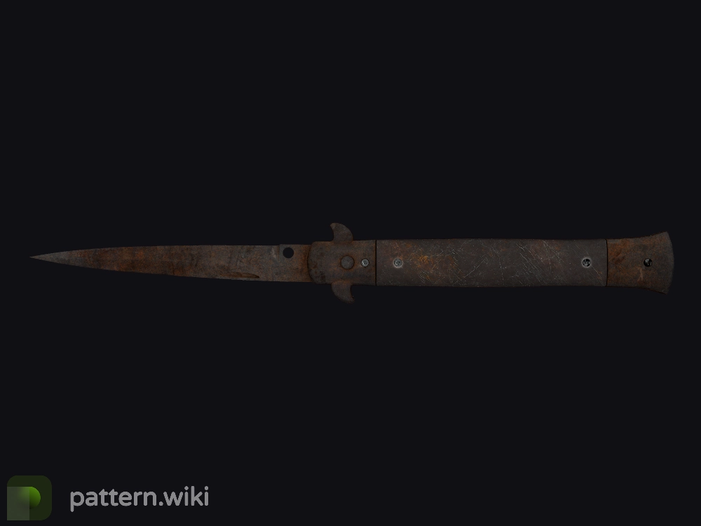 Stiletto Knife Rust Coat seed 885