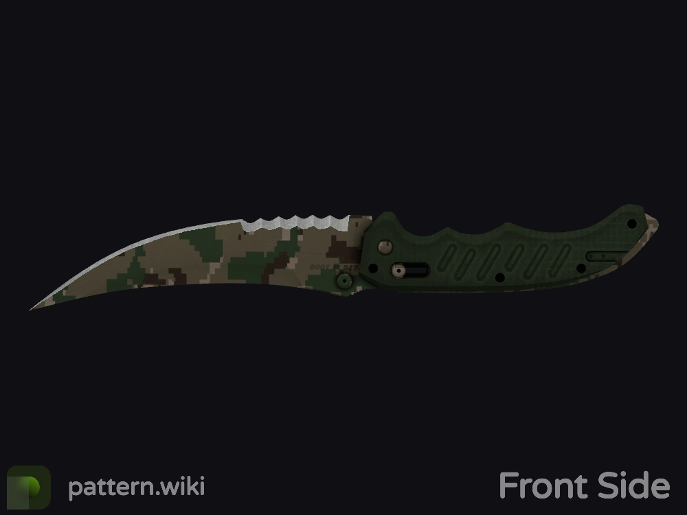 Flip Knife Forest DDPAT seed 339