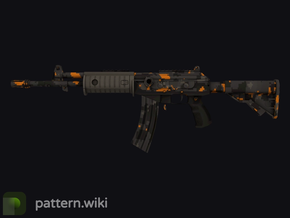 Galil AR Orange DDPAT seed 307