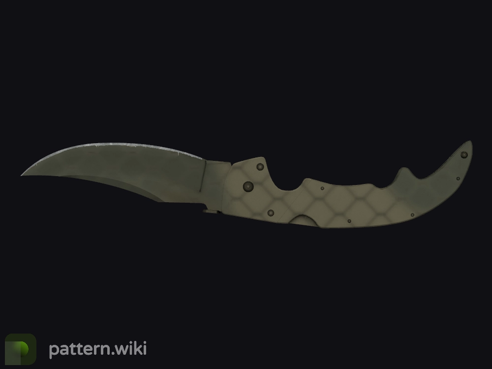 Falchion Knife Safari Mesh seed 747