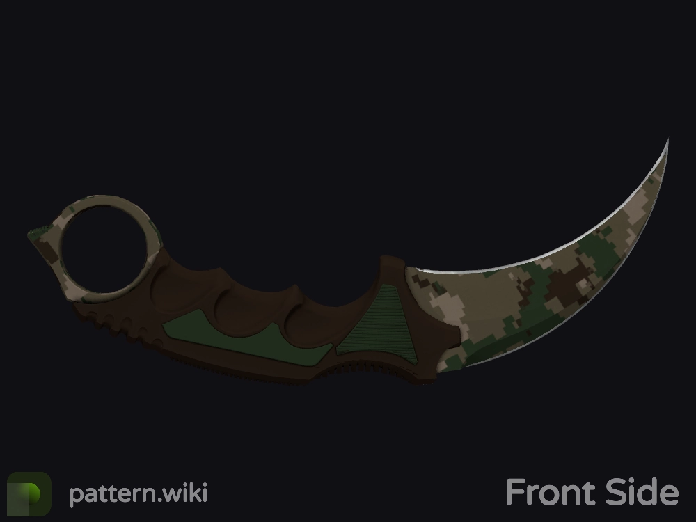 Karambit Forest DDPAT seed 219