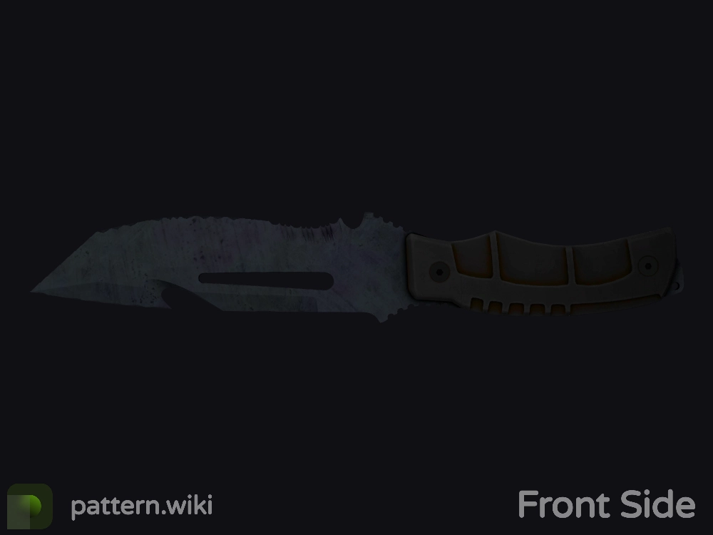 Survival Knife Blue Steel seed 755