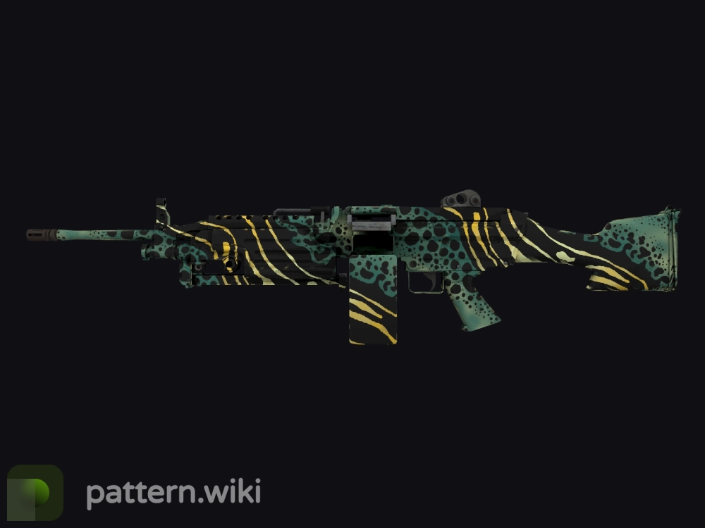 M249 Emerald Poison Dart seed 307