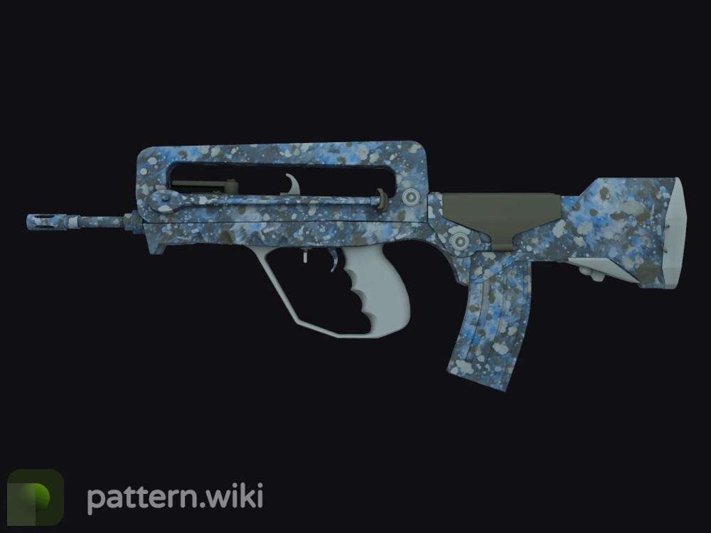 FAMAS Cyanospatter seed 901