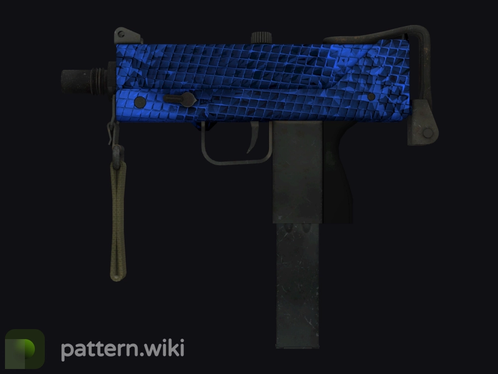 MAC-10 Lapis Gator seed 313