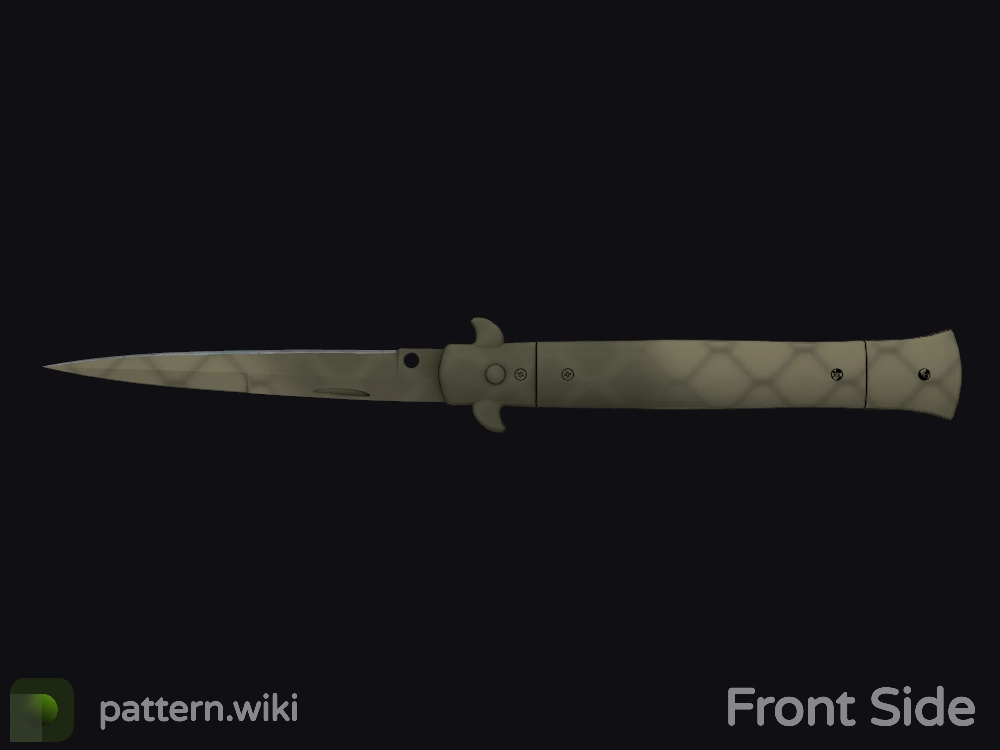 Stiletto Knife Safari Mesh seed 323