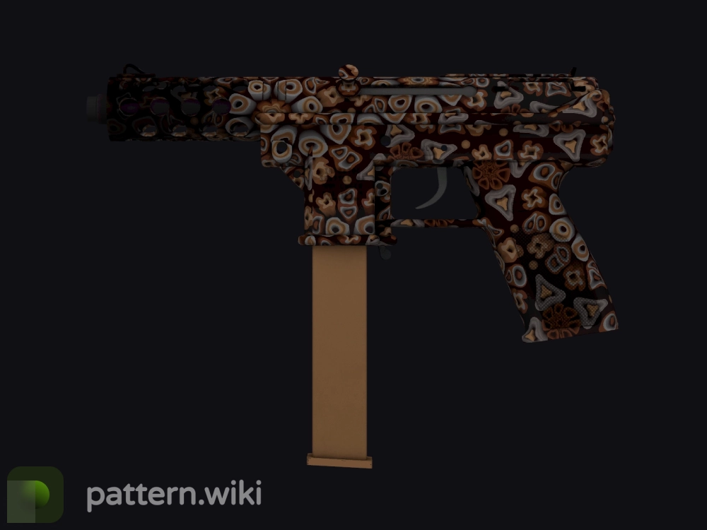 Tec-9 Orange Murano seed 958