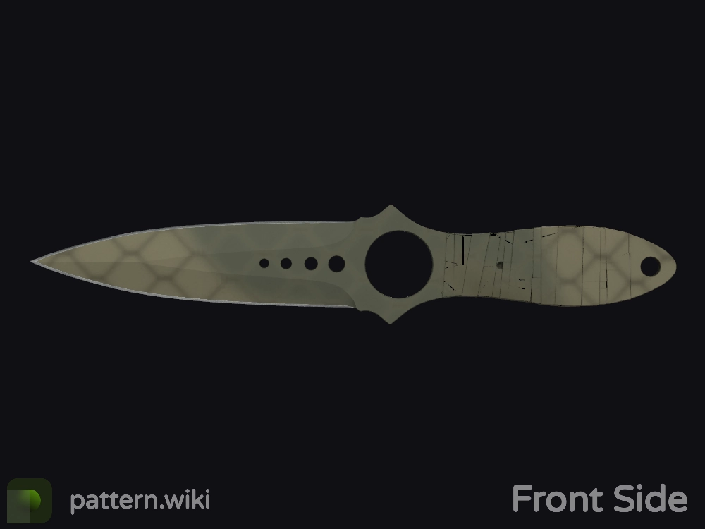 Skeleton Knife Safari Mesh seed 875