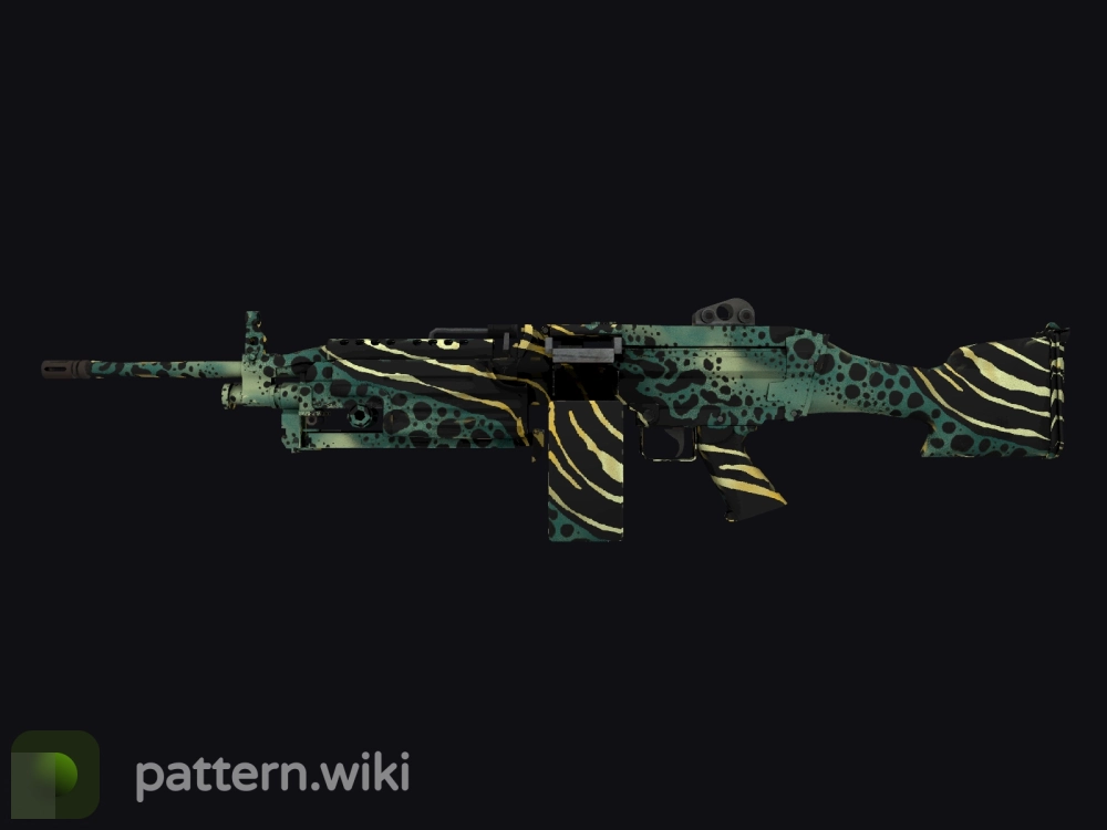 M249 Emerald Poison Dart seed 586