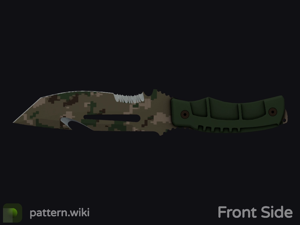 Survival Knife Forest DDPAT seed 145