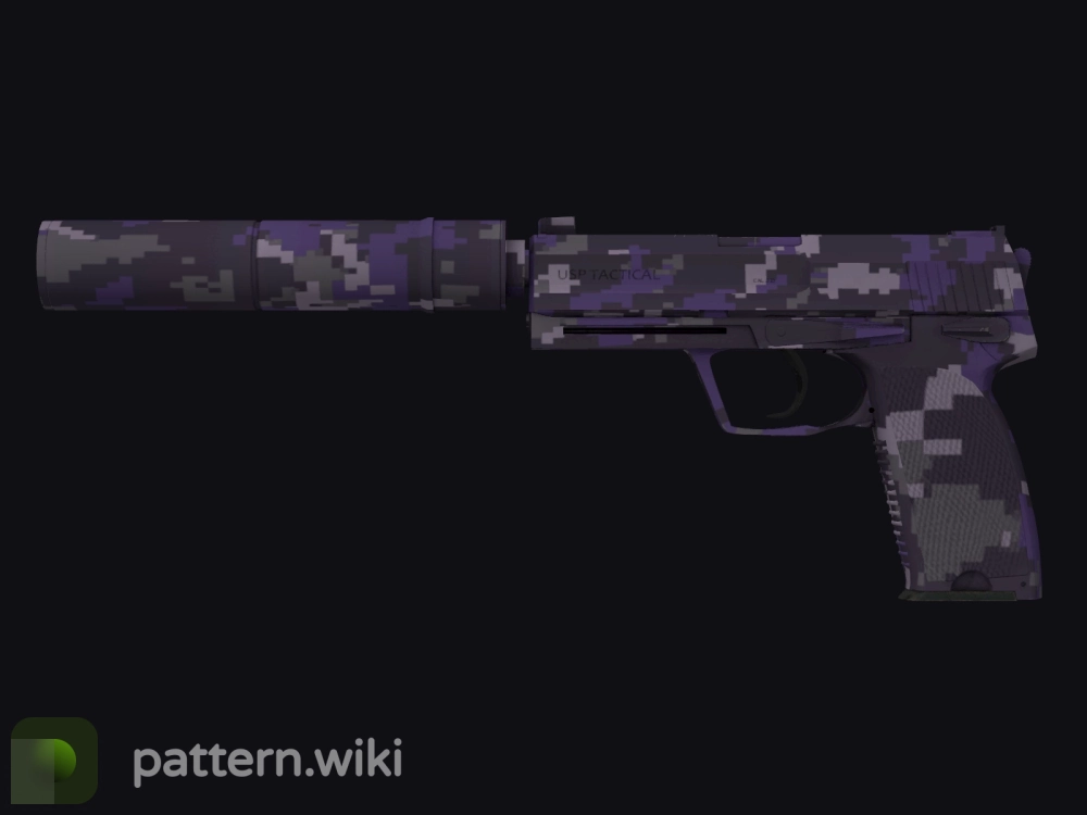 USP-S Purple DDPAT seed 47