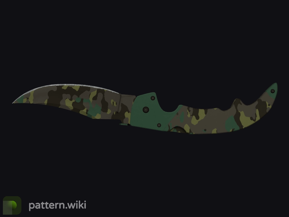 Falchion Knife Boreal Forest seed 871