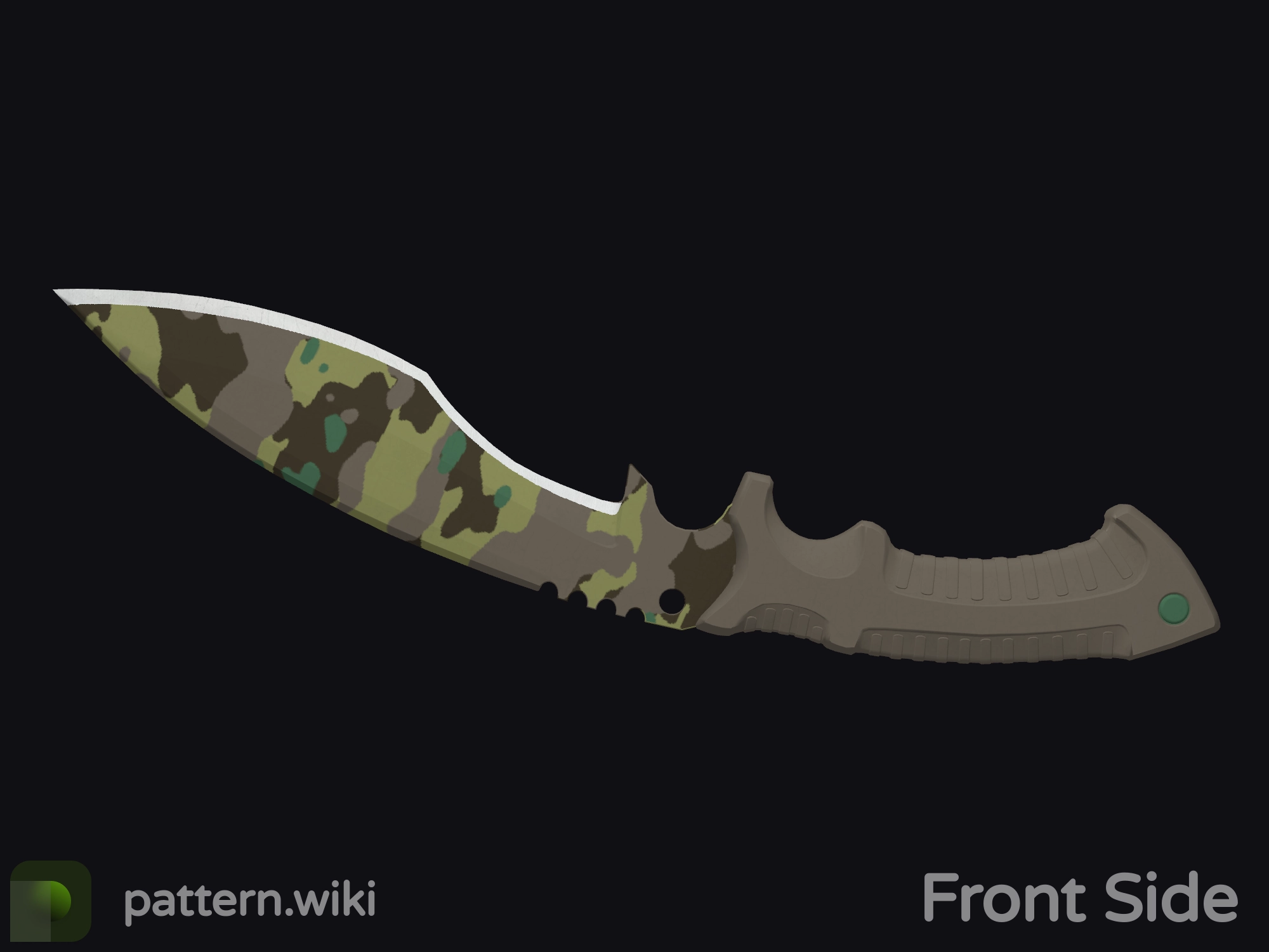 Kukri Knife Boreal Forest seed 783