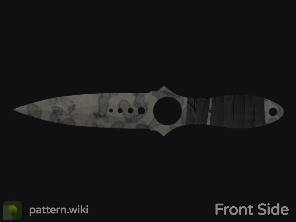 Skeleton Knife Stained seed 783