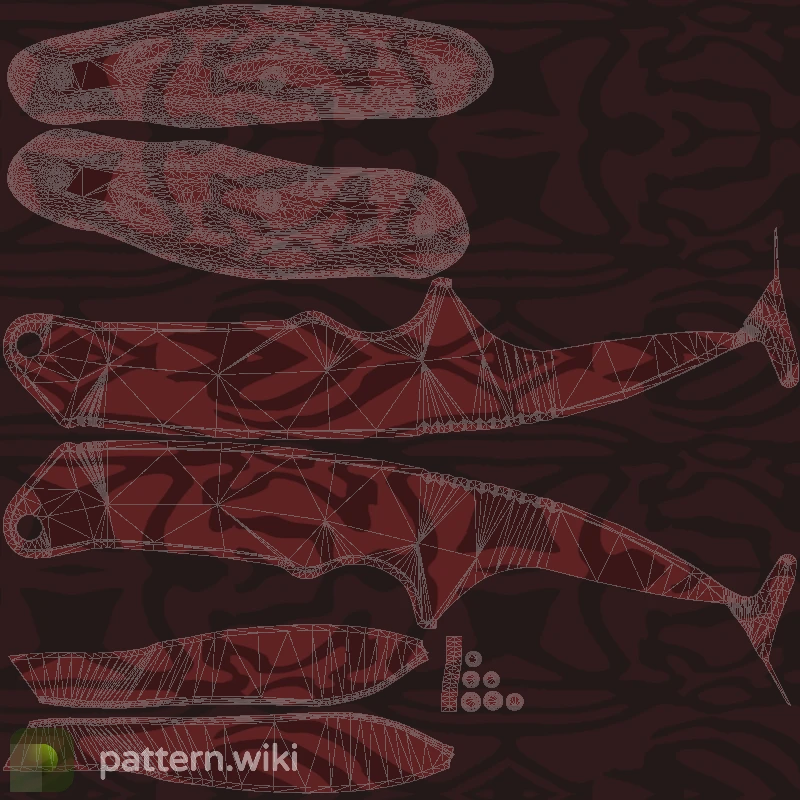 Gut Knife Slaughter seed 830 pattern template