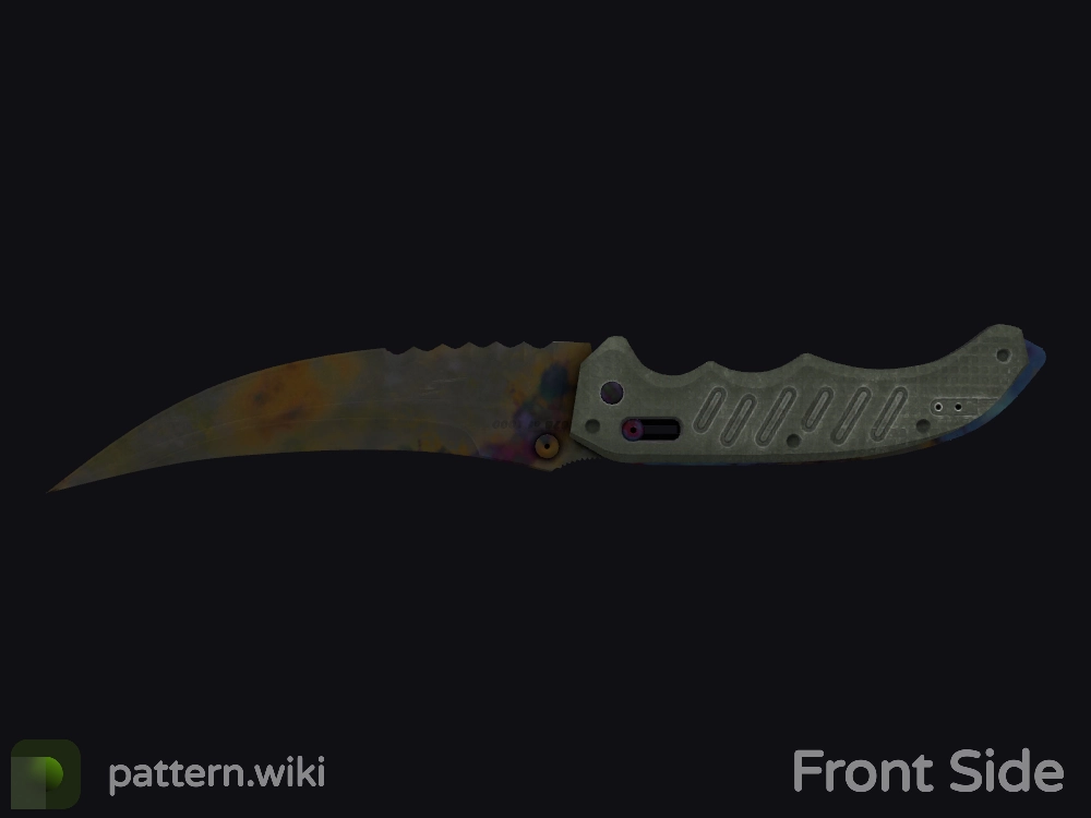 Flip Knife Case Hardened seed 706