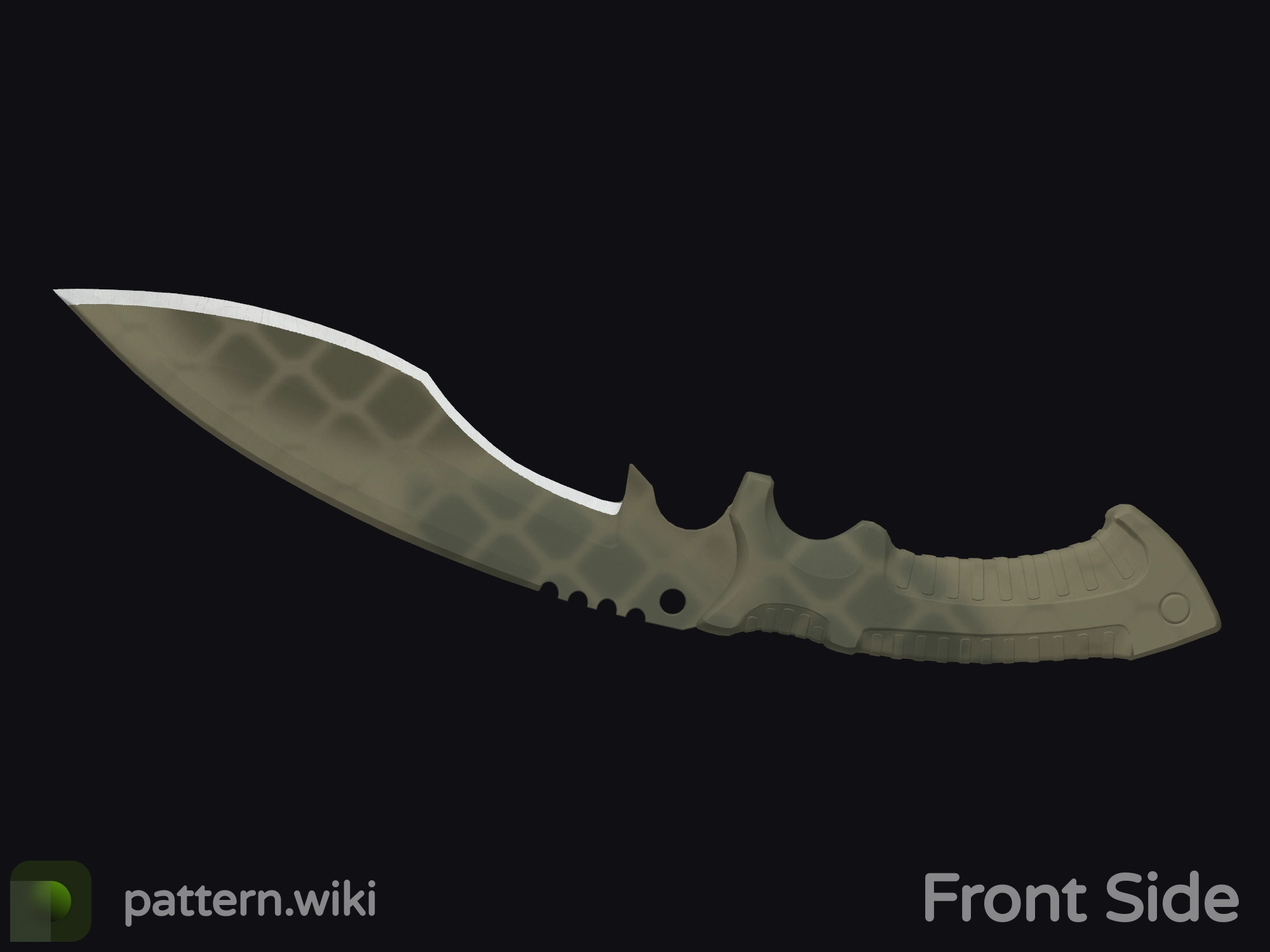 Kukri Knife Safari Mesh seed 191