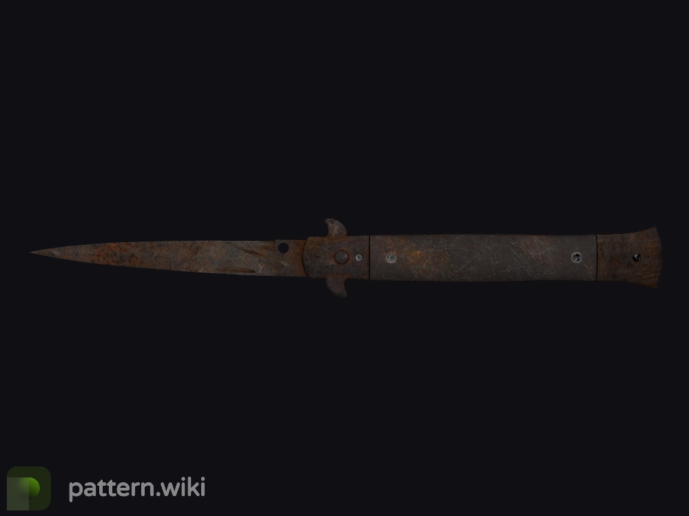 Stiletto Knife Rust Coat seed 22