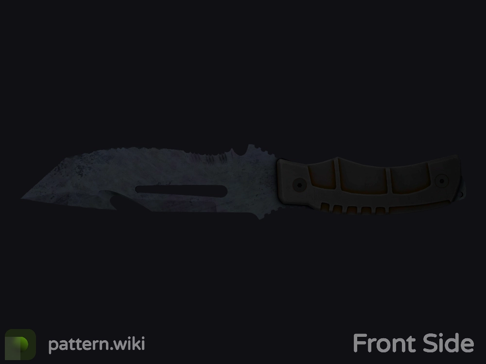 Survival Knife Blue Steel seed 262