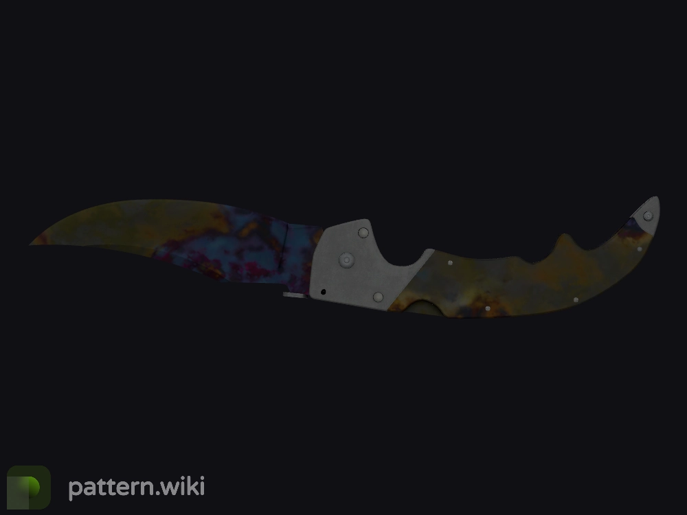 Falchion Knife Case Hardened seed 145