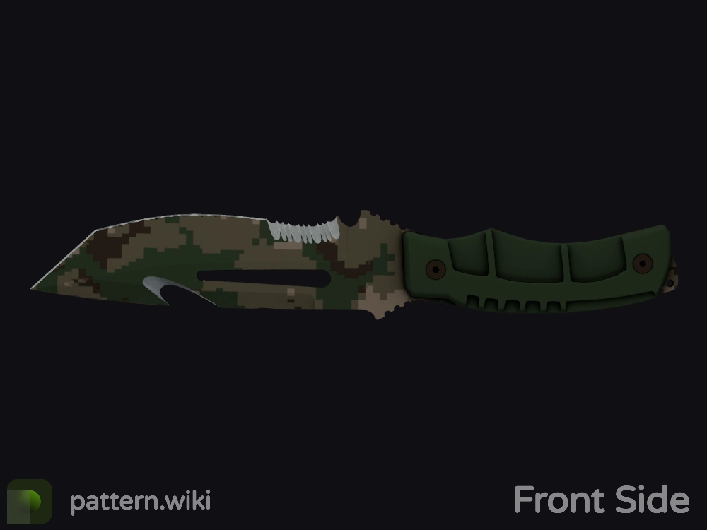 Survival Knife Forest DDPAT seed 422