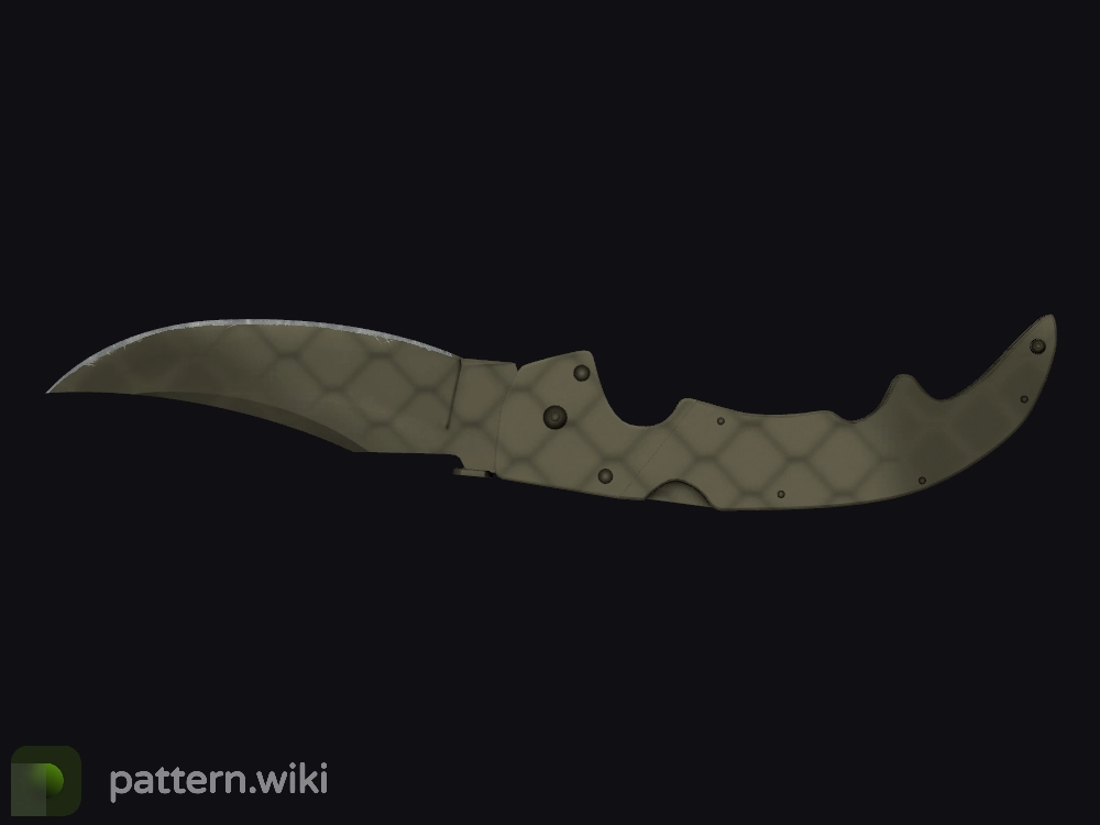 Falchion Knife Safari Mesh seed 212