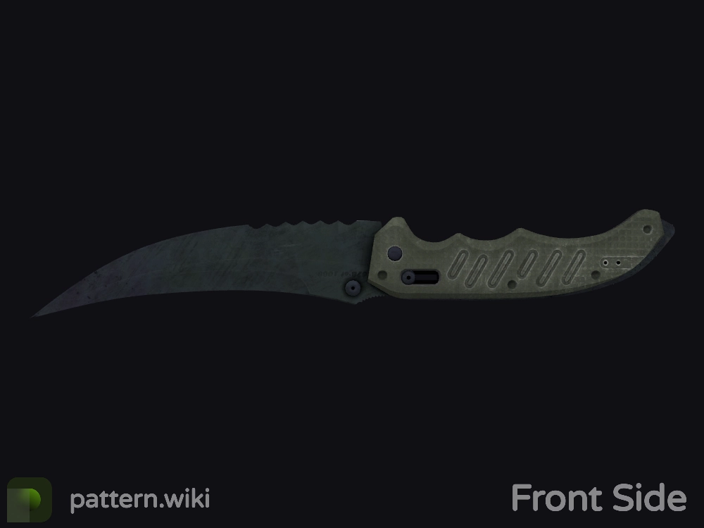 Flip Knife Blue Steel seed 786