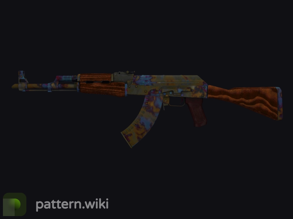 AK-47 Case Hardened seed 465