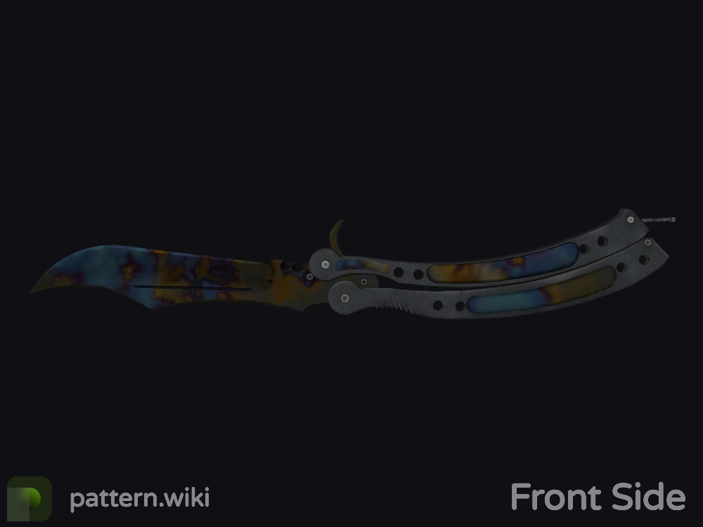 Butterfly Knife Case Hardened seed 793