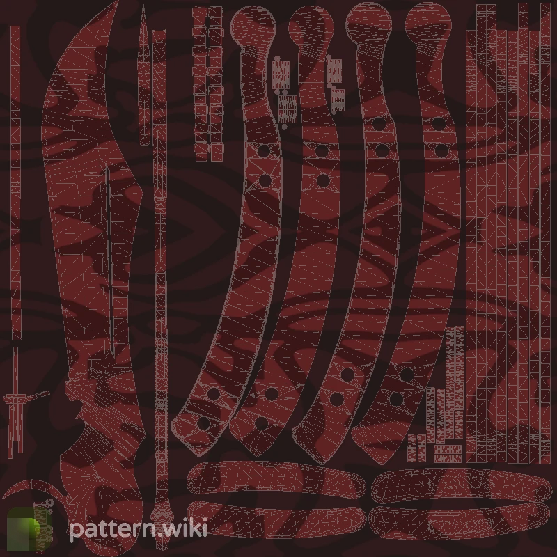 Butterfly Knife Slaughter seed 784 pattern template