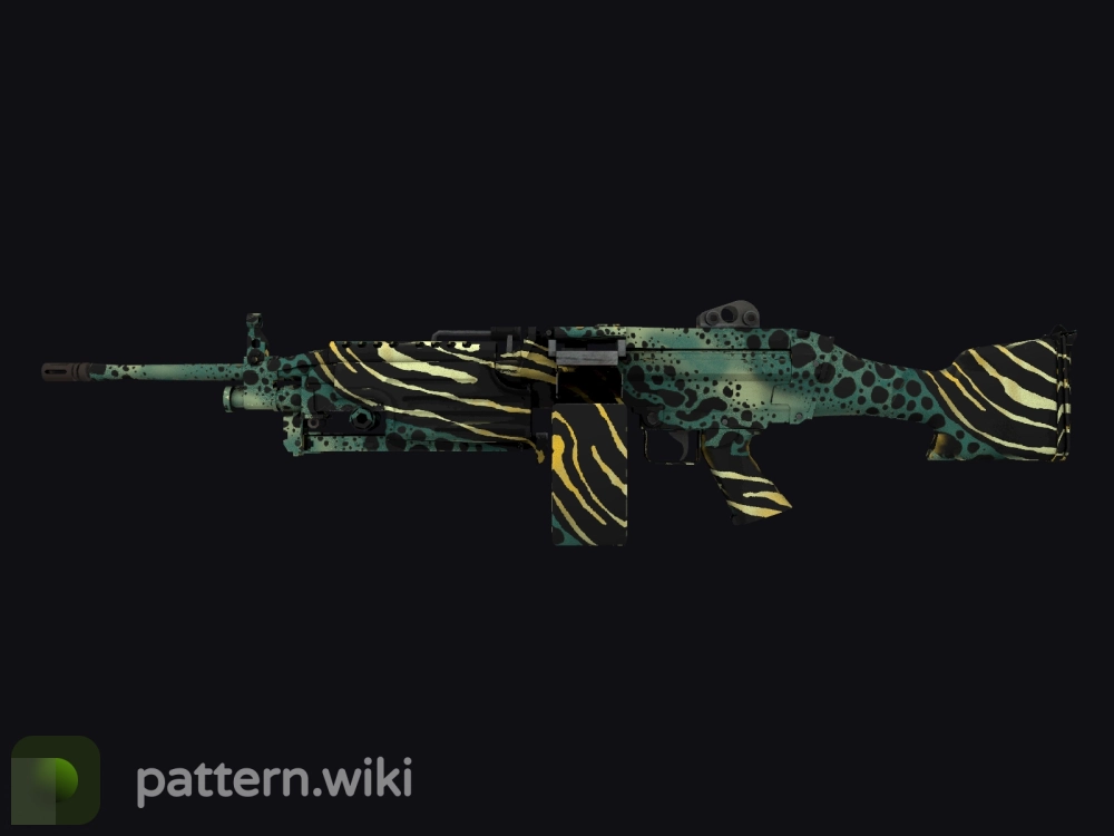 M249 Emerald Poison Dart seed 93